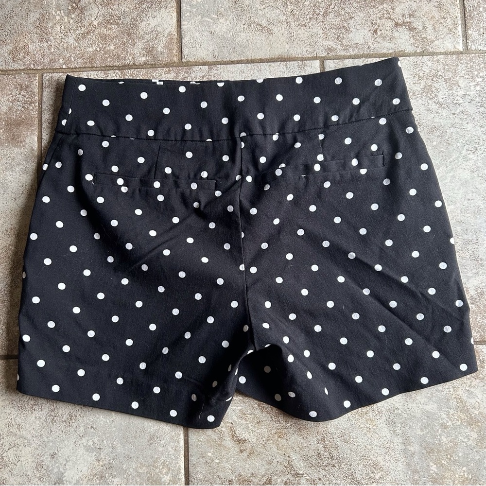 INC B/W Polka Dot Shorts - Picture 3 of 5